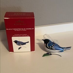 Hallmark Black-Throated Blue Warbler - The Beauty of Birds